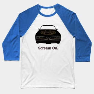 Scream On Baseball T-Shirt